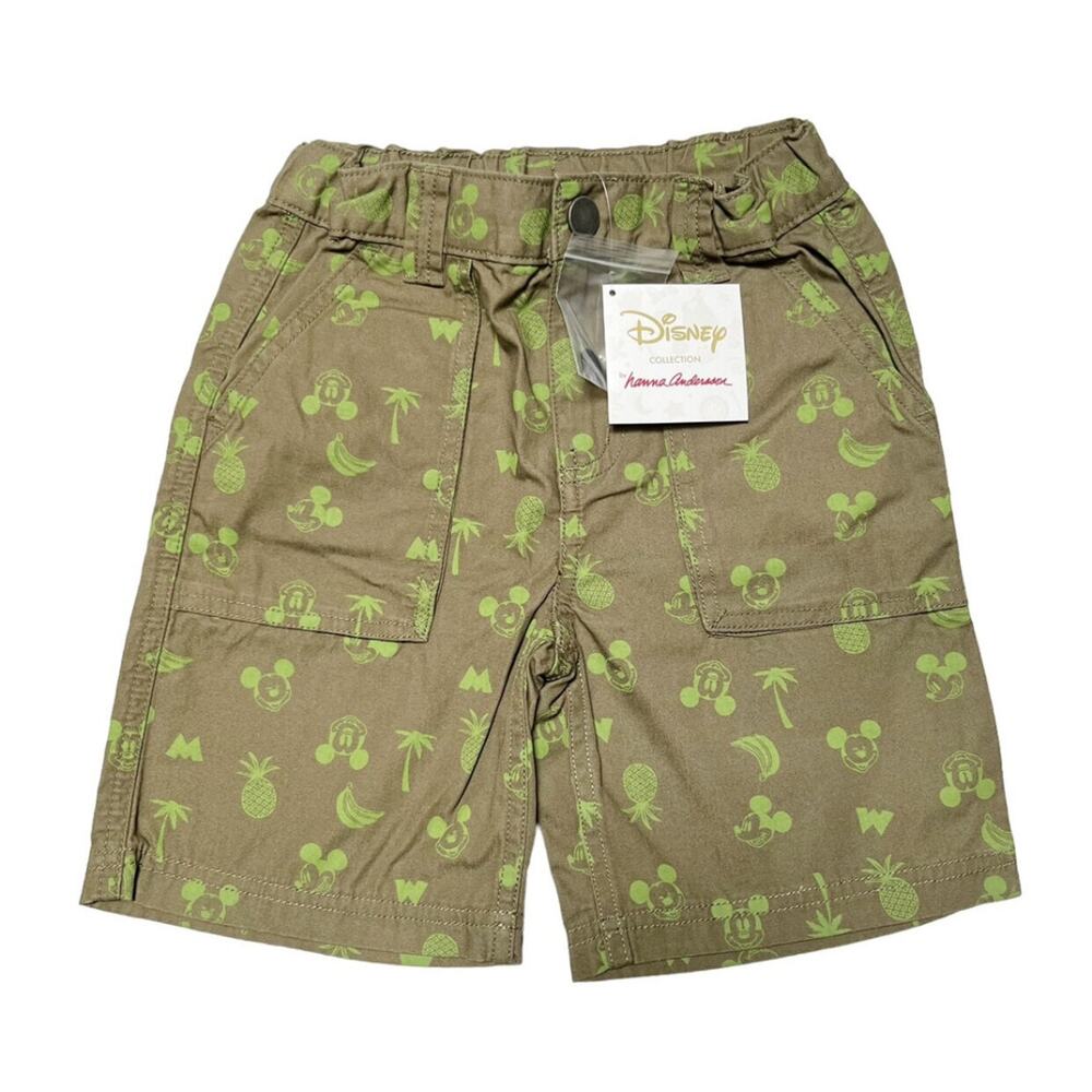 NWT Hanna Andersson Disney Mickey Shorts Size 5